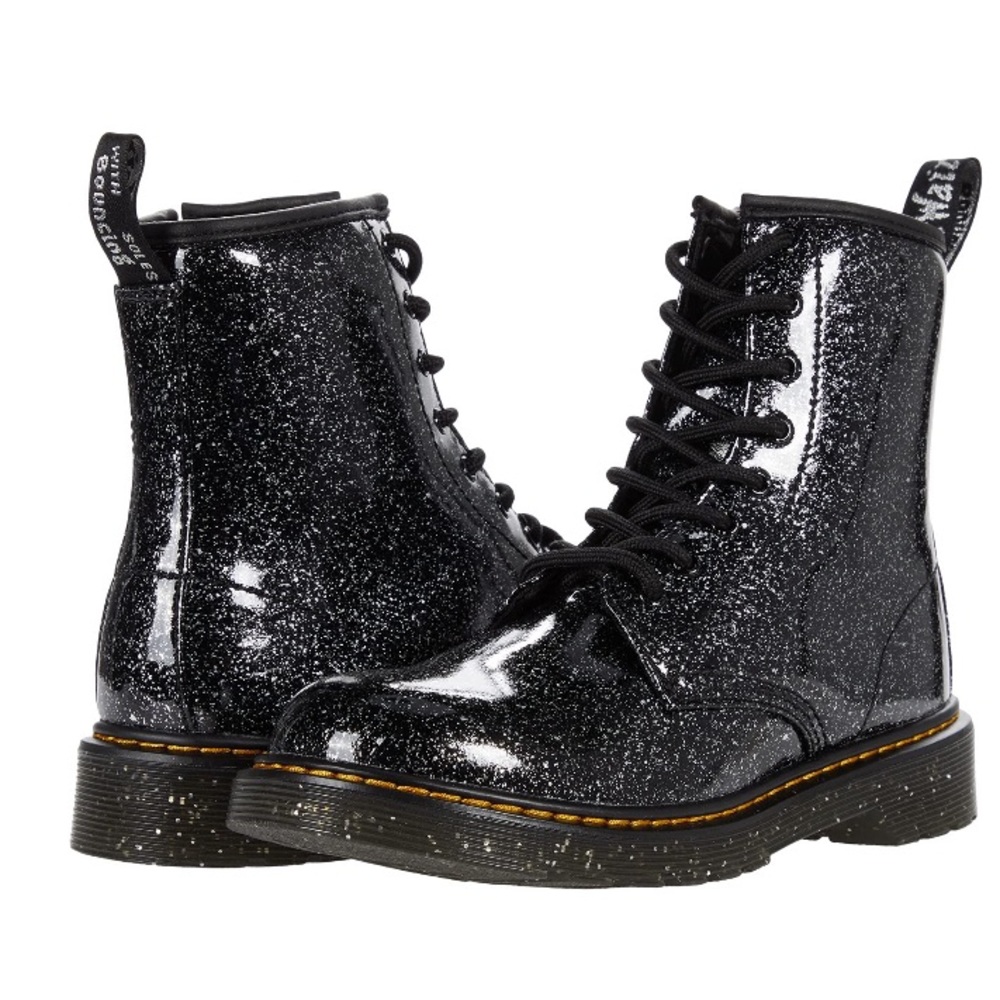 Dr. Martens Big Kid Sz 5UK/6 US 1460 Lace Up Glitter Boot